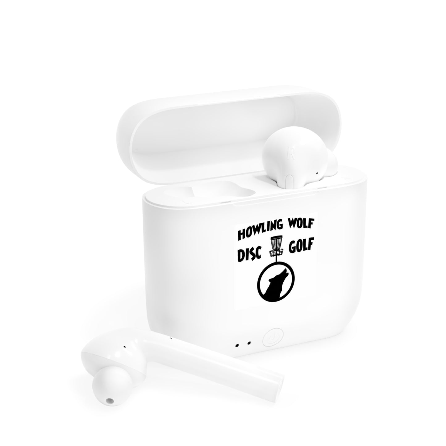 Howling Wolf Disc Golf Wireless Earbuds