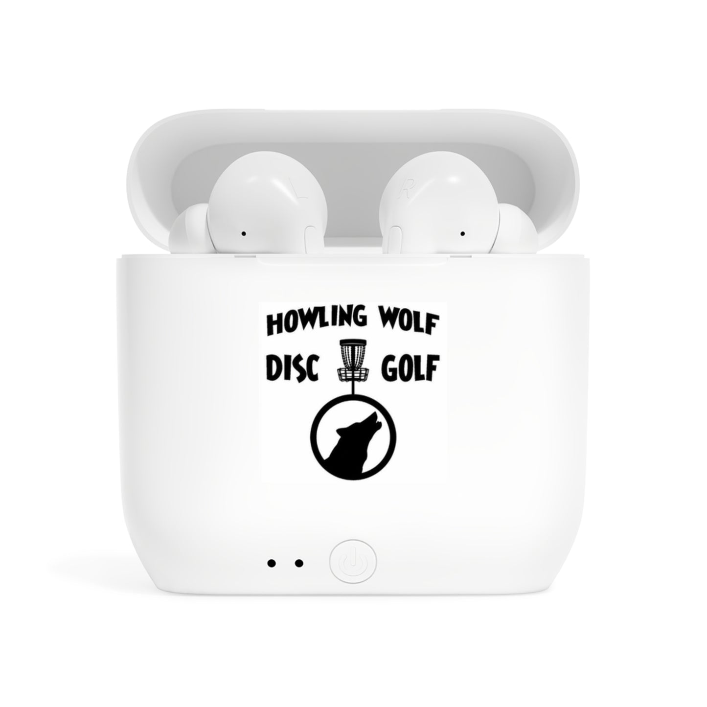 Howling Wolf Disc Golf Wireless Earbuds