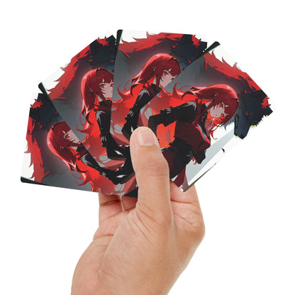 RED KARA Playing Cards