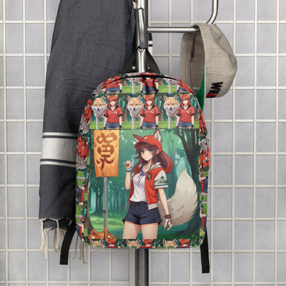 Wolf girl Backpack