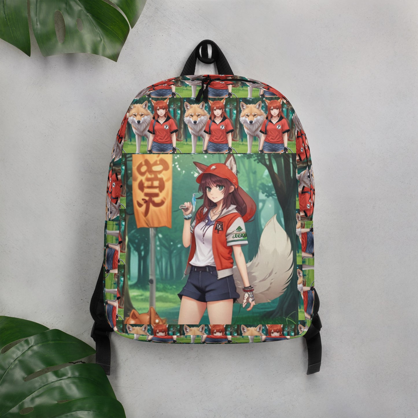 Wolf girl Backpack