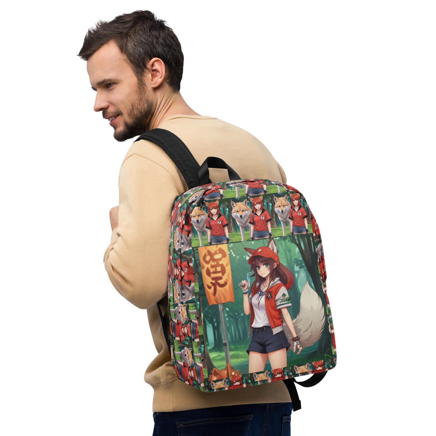 Wolf girl Backpack